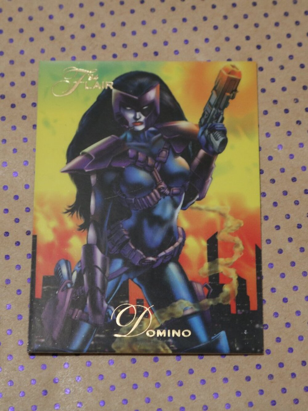 Domino X-Force Mutant Genesis Marvel Card (1994)
